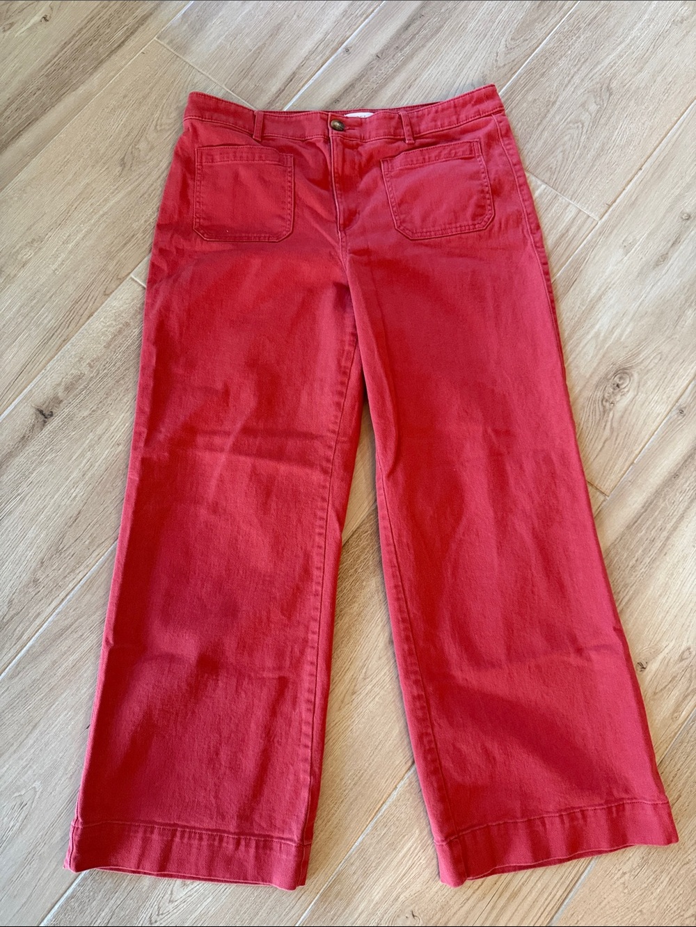 LOFT The Palmer Wide Leg jeans
